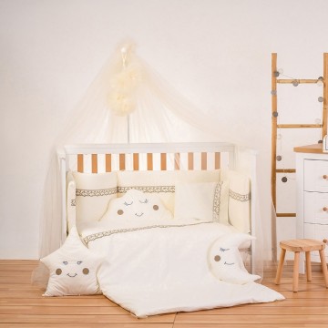 ABO Σετ προίκας 11 τμχ 70*140 Cloud Beige 